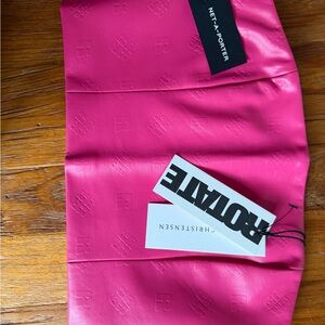 Rotate Pink Embossed Top